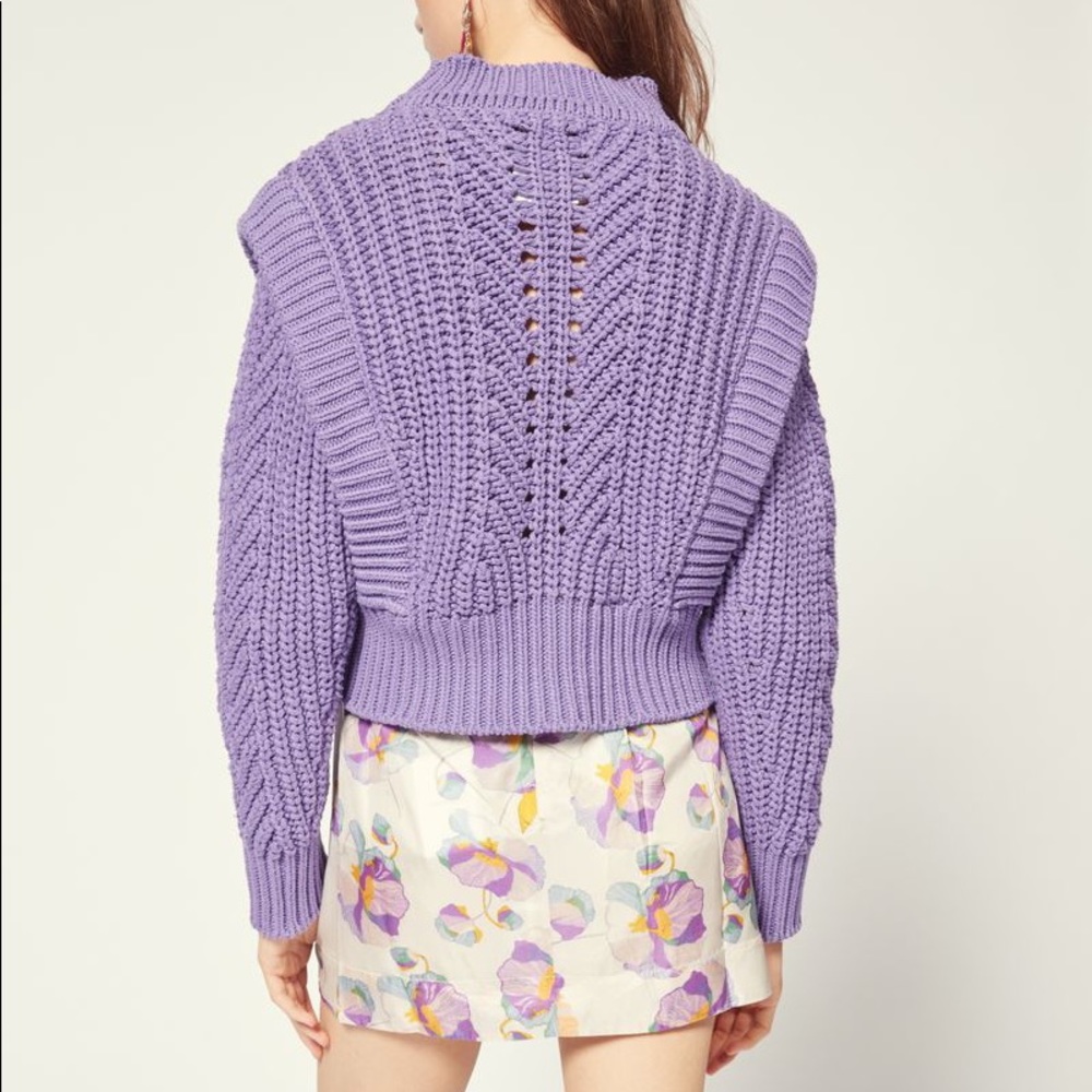Isabel Marant Lilac Purple Knit Sweater - Picture 2 of 6